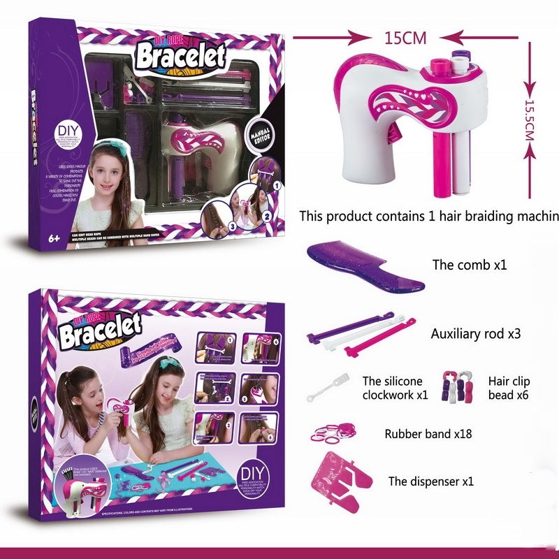 DIY Automatic Hair Braider Kit | Electric Hair Braiding Tool for Kids and Easy Styling