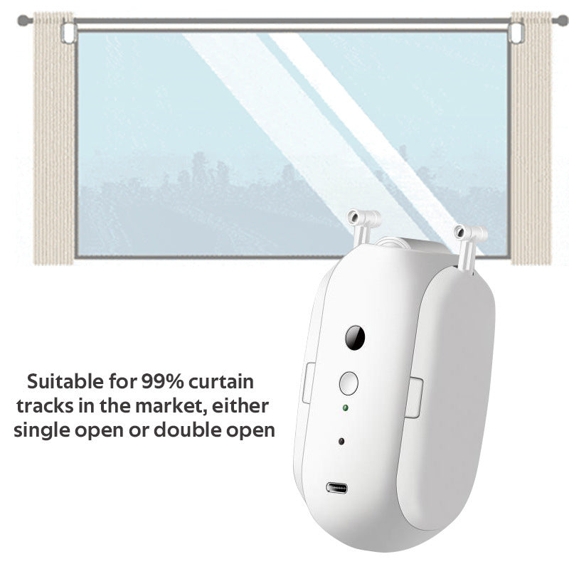 Bluetooth Wireless Smart Curtain Opener | Automatic Home Curtain System with Voice Control & App Integration