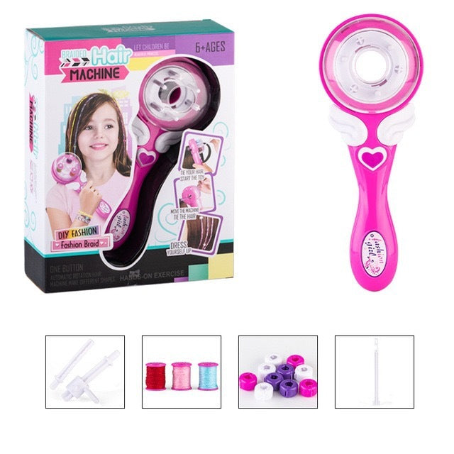 DIY Automatic Hair Braider Kit | Electric Hair Braiding Tool for Kids and Easy Styling