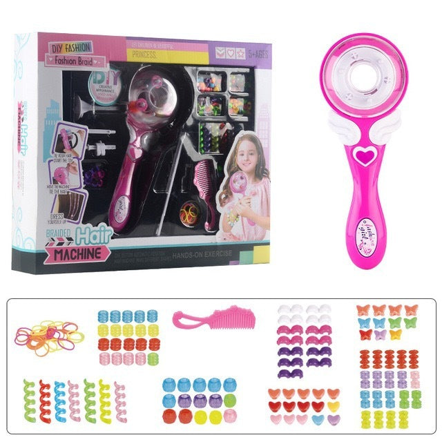 DIY Automatic Hair Braider Kit | Electric Hair Braiding Tool for Kids and Easy Styling