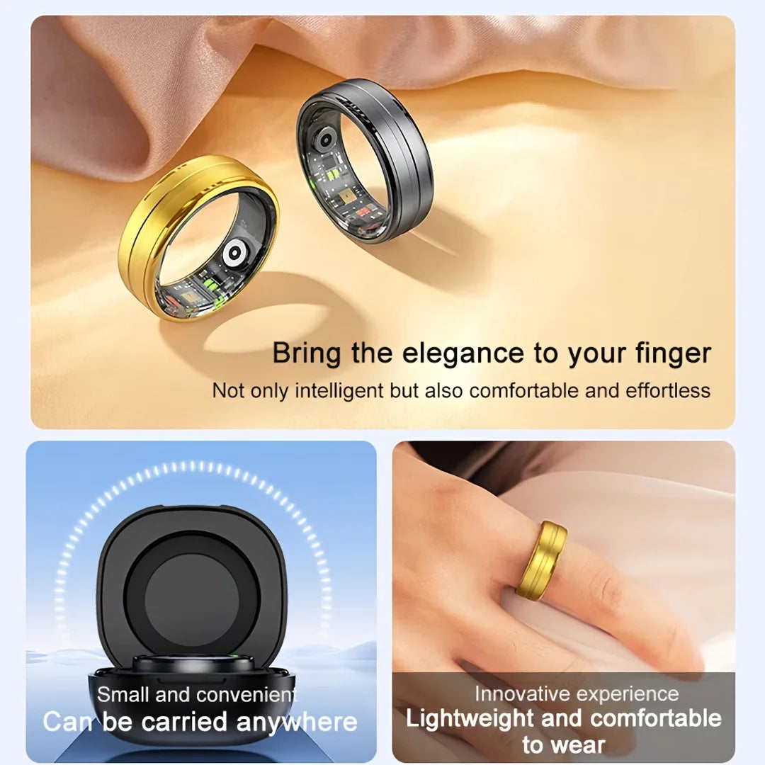 Smart Ring – Wireless Phone Connection, Sports Mode, Sleep Monitoring, Couple Gift