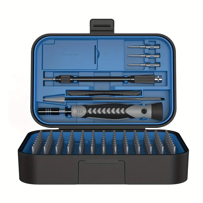 130-in-1 Magnetic Multi-Bit Screwdriver Set – Precision Tool Kit for Electronics and Repair