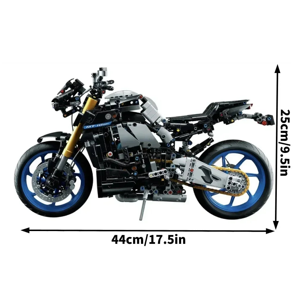 42159 MT-10 SP Racing Motorcycle Building Blocks – Advanced Motorbike Model Kit