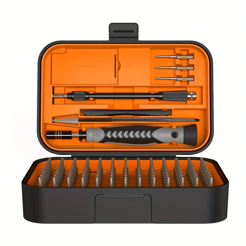 130-in-1 Magnetic Multi-Bit Screwdriver Set – Precision Tool Kit for Electronics and Repair