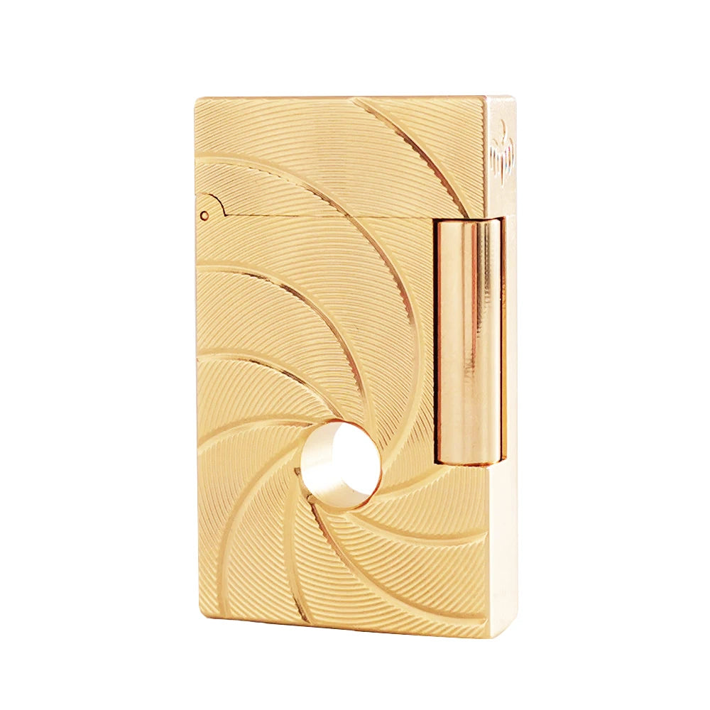 JT.Dunant L2 Luxury Metal Lighter – 007 Engraved Refillable Butane Soft Flame