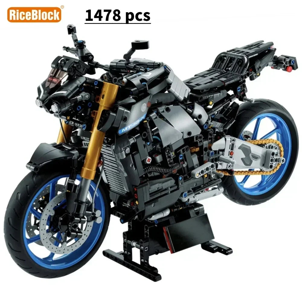 42159 MT-10 SP Racing Motorcycle Building Blocks – Advanced Motorbike Model Kit