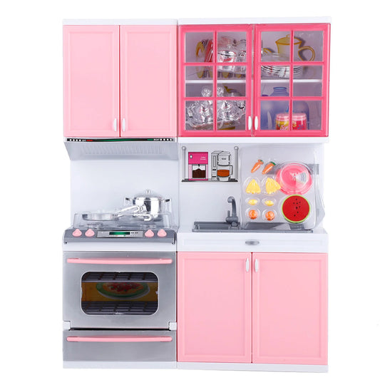 Mini Kitchen Role Play Toy Set – Fun and Educational Gift for Kids